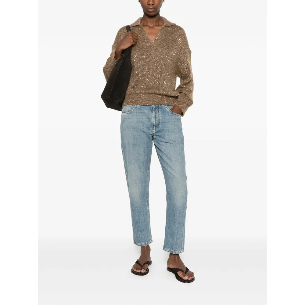 Sweater Brown Mohair-Alpaca sold by Lord & Taylor product image thumbnail 2