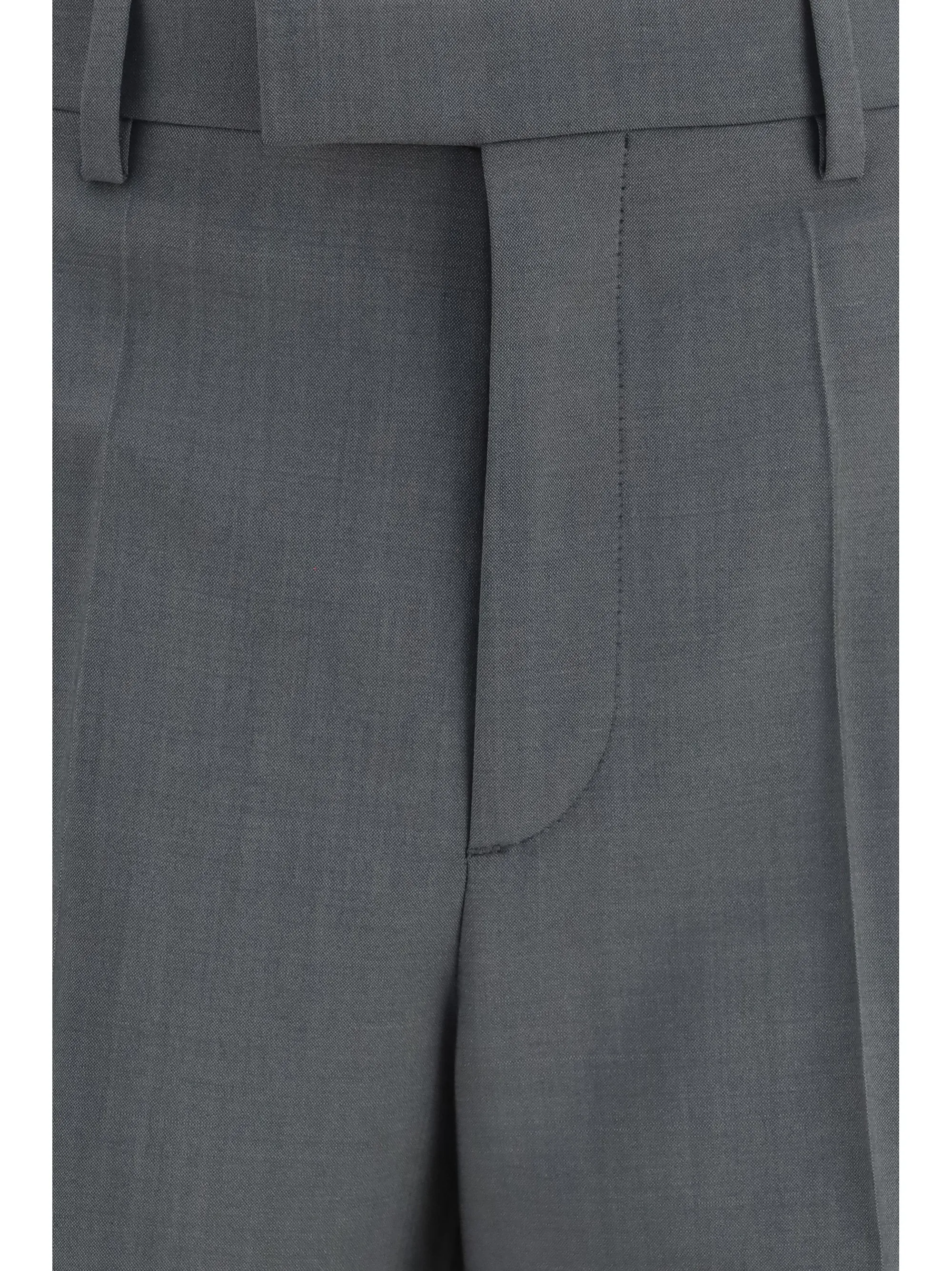 Tailored Wool-Mohair Pants Grey sold by Lord & Taylor product image thumbnail 3