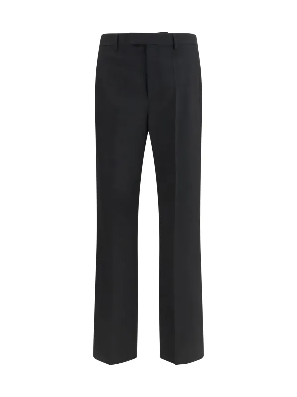 Tailored Wool Trousers Black made by Valentino