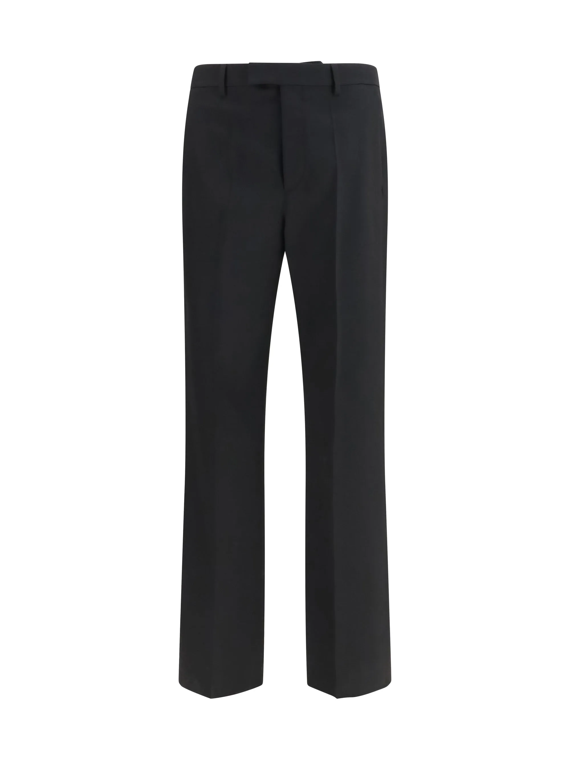 Tailored Wool Trousers Black sold by Lord & Taylor