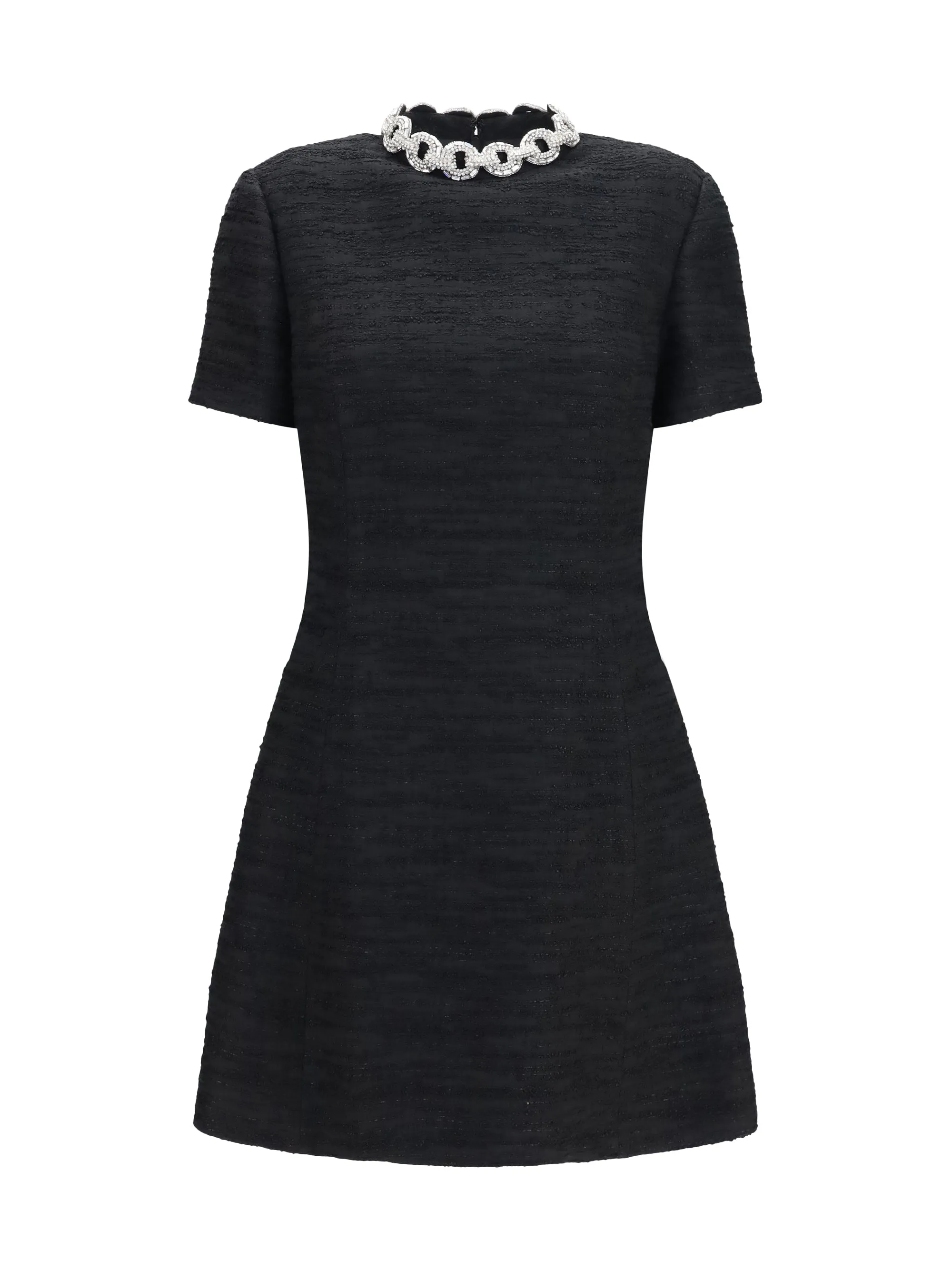 Mini Dress Embroidered Black/Silver sold by Lord & Taylor