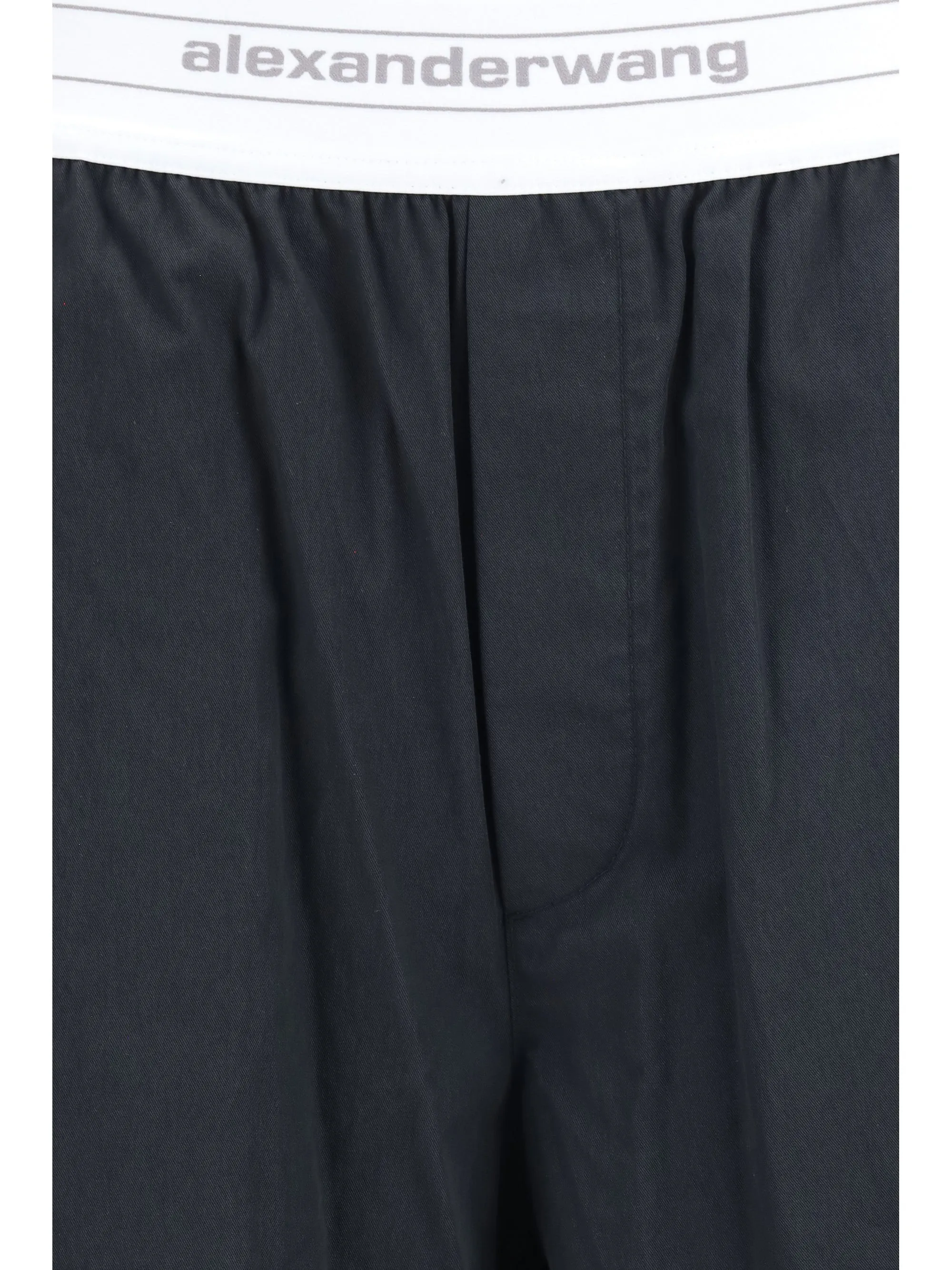Pants Cotton-Blend Wide-Leg Black sold by Lord & Taylor product image thumbnail 2