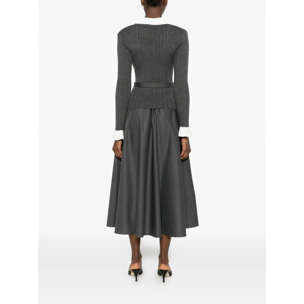 Dress Ribbed-Knit Grey sold by Lord & Taylor product image thumbnail 2