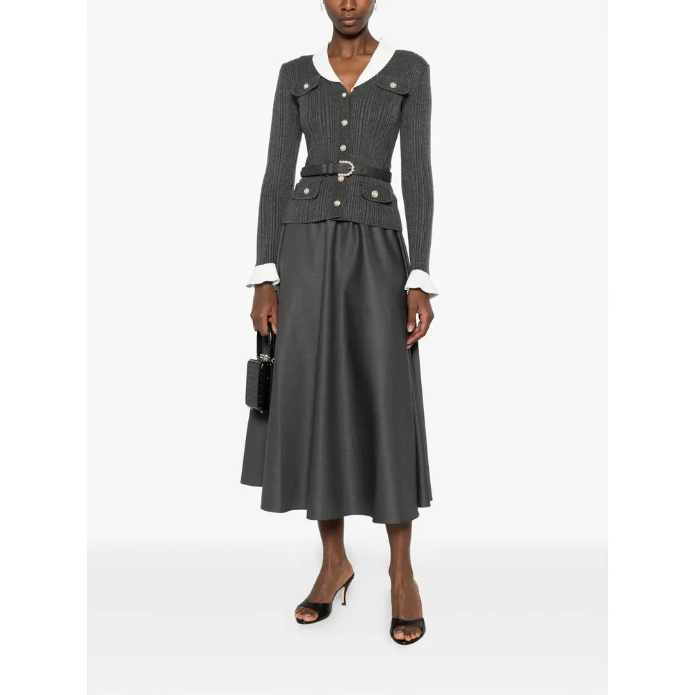 Dress Ribbed-Knit Grey sold by Lord & Taylor product image thumbnail 3