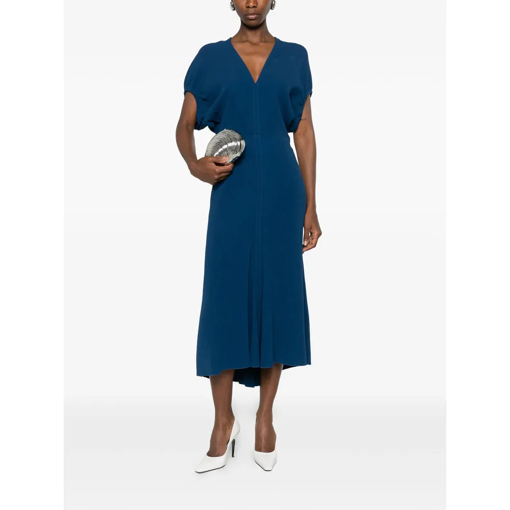 Dress V-neck Short-Sleeve Blue sold by Lord & Taylor product image thumbnail 5