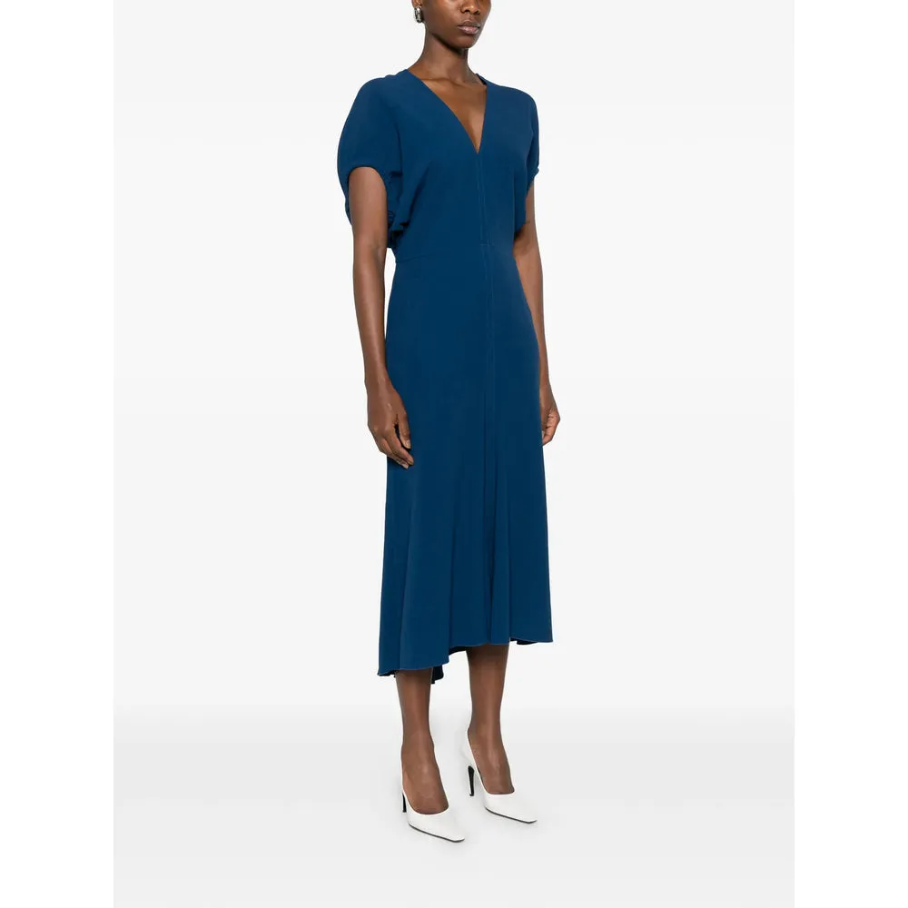 Dress V-neck Short-Sleeve Blue sold by Lord & Taylor product image thumbnail 2