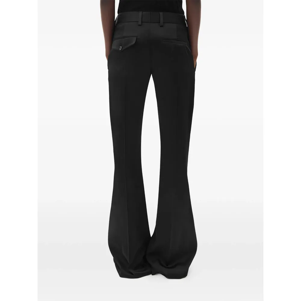 Flared Trousers Black Satin sold by Lord & Taylor product image thumbnail 2