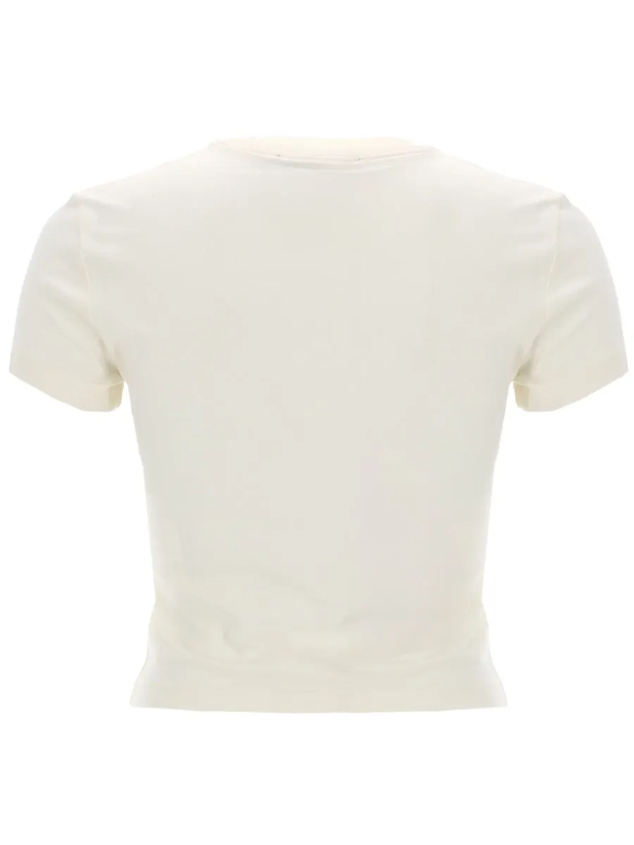 T-shirt with Logo Ivory sold by Lord & Taylor product image thumbnail 2