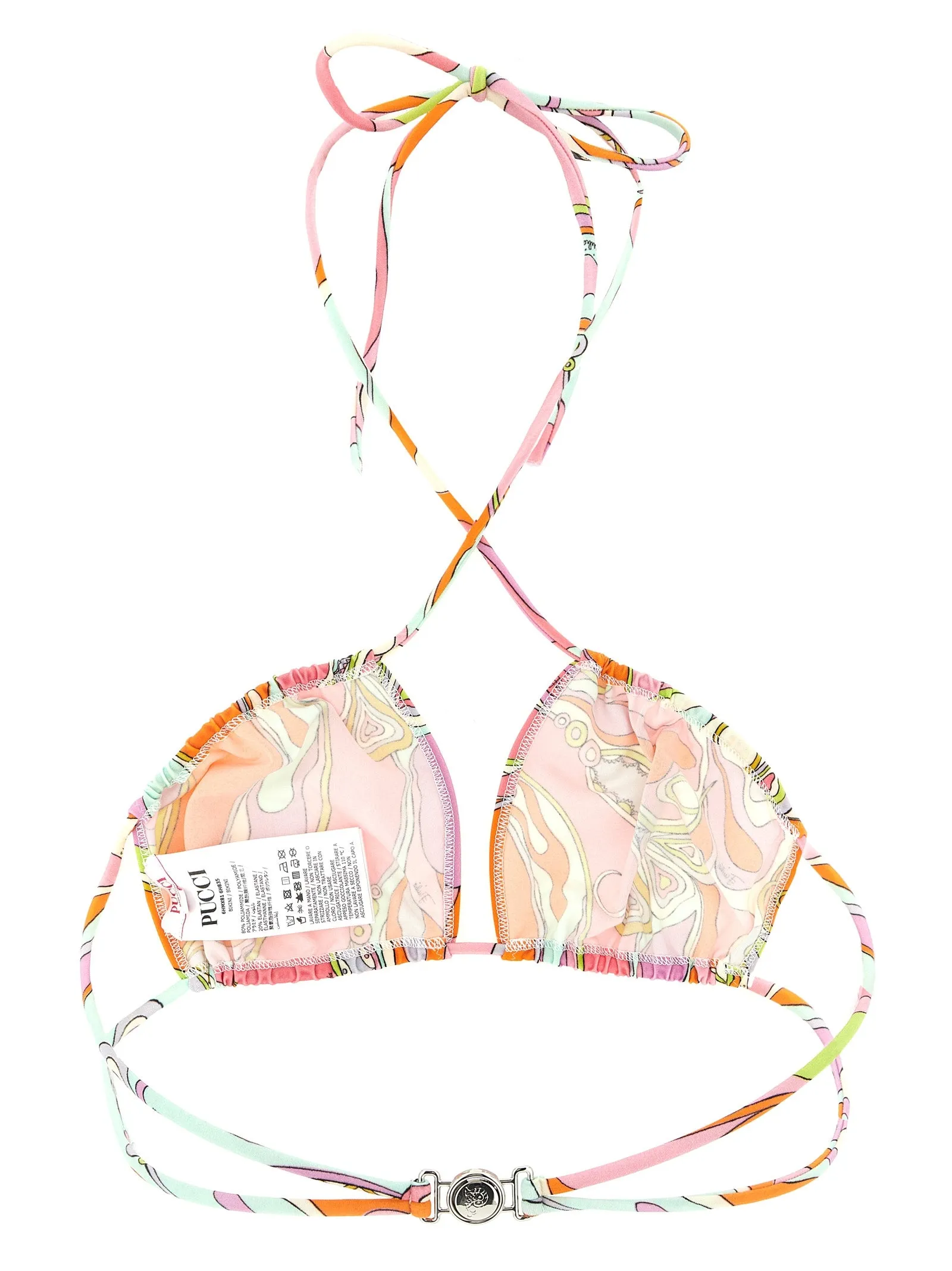 'Orchidee' printed bikini top sold by Lord & Taylor product image thumbnail 2