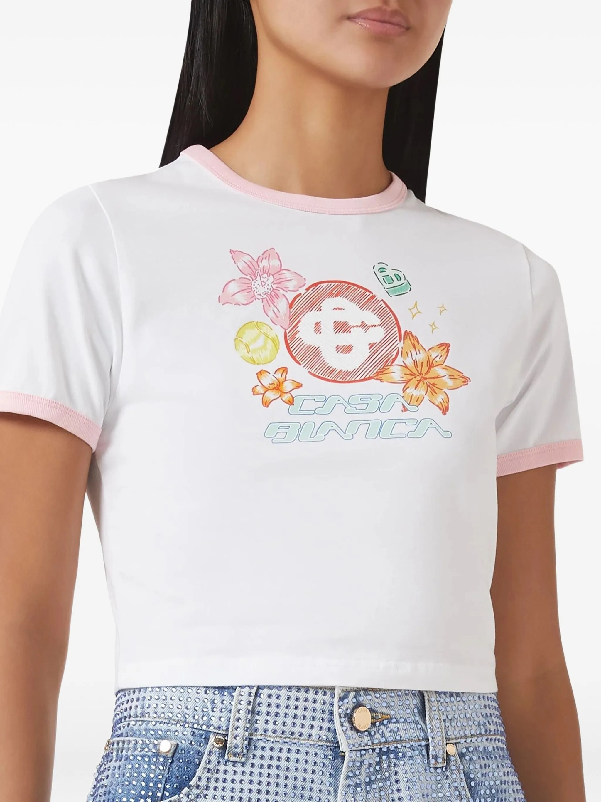 TENNIS LANDSCAPE T-SHIRT sold by Lord & Taylor product image thumbnail 3
