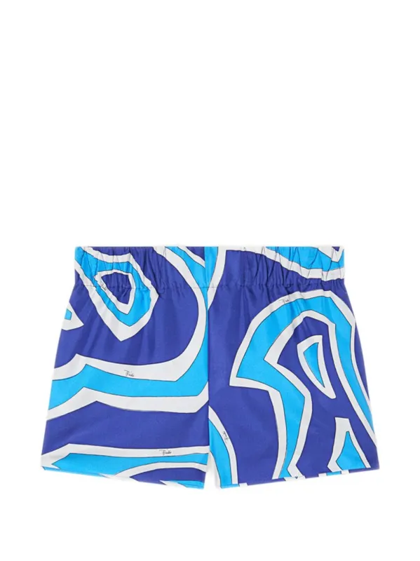 PRINTED SILK SHORTS made by Emilio Pucci