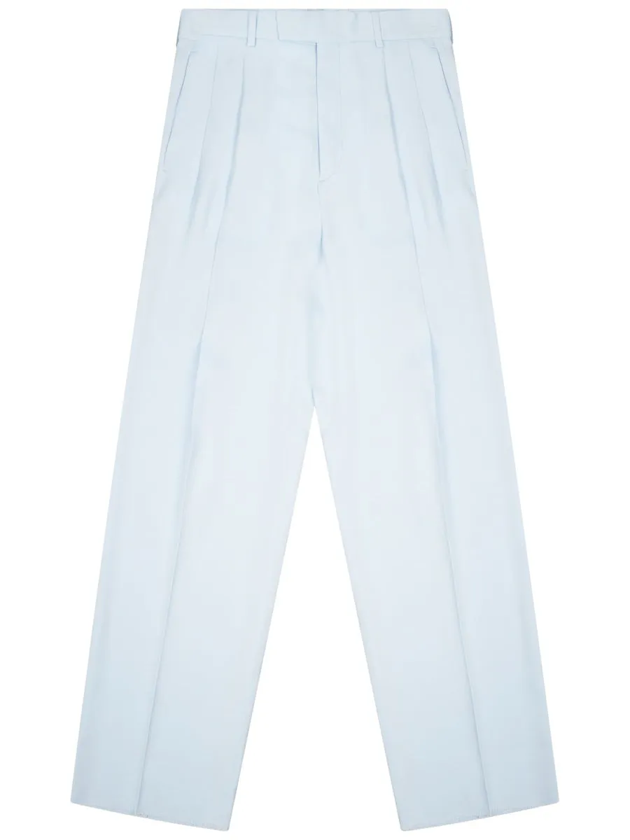 SILK BLEND TAILORED PANTS sold by Lord & Taylor