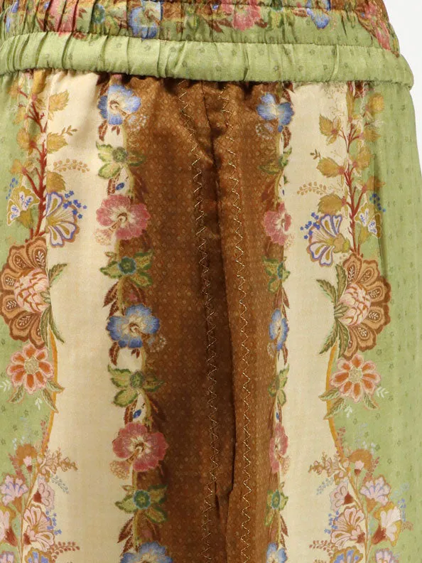 Trousers Indra Silk Green sold by Lord & Taylor product image thumbnail 3