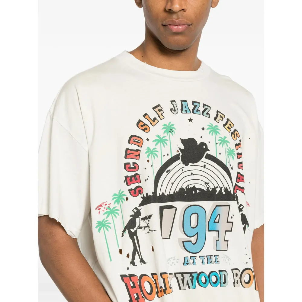 T-shirt White Cotton sold by Lord & Taylor product image thumbnail 4