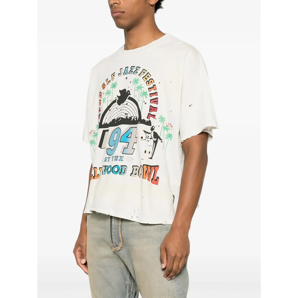 T-shirt White Cotton sold by Lord & Taylor product image thumbnail 5