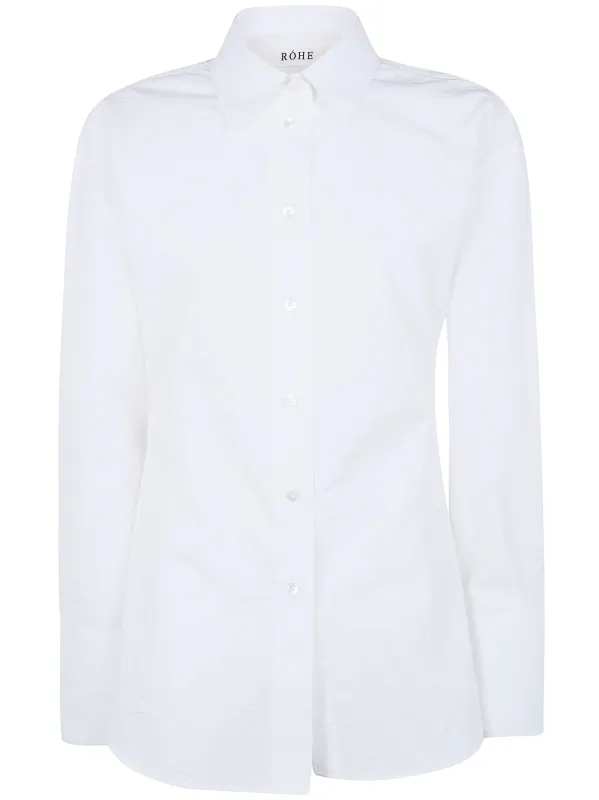 SHAPED CRUSHED POPLIN SHIRT made by Rohe