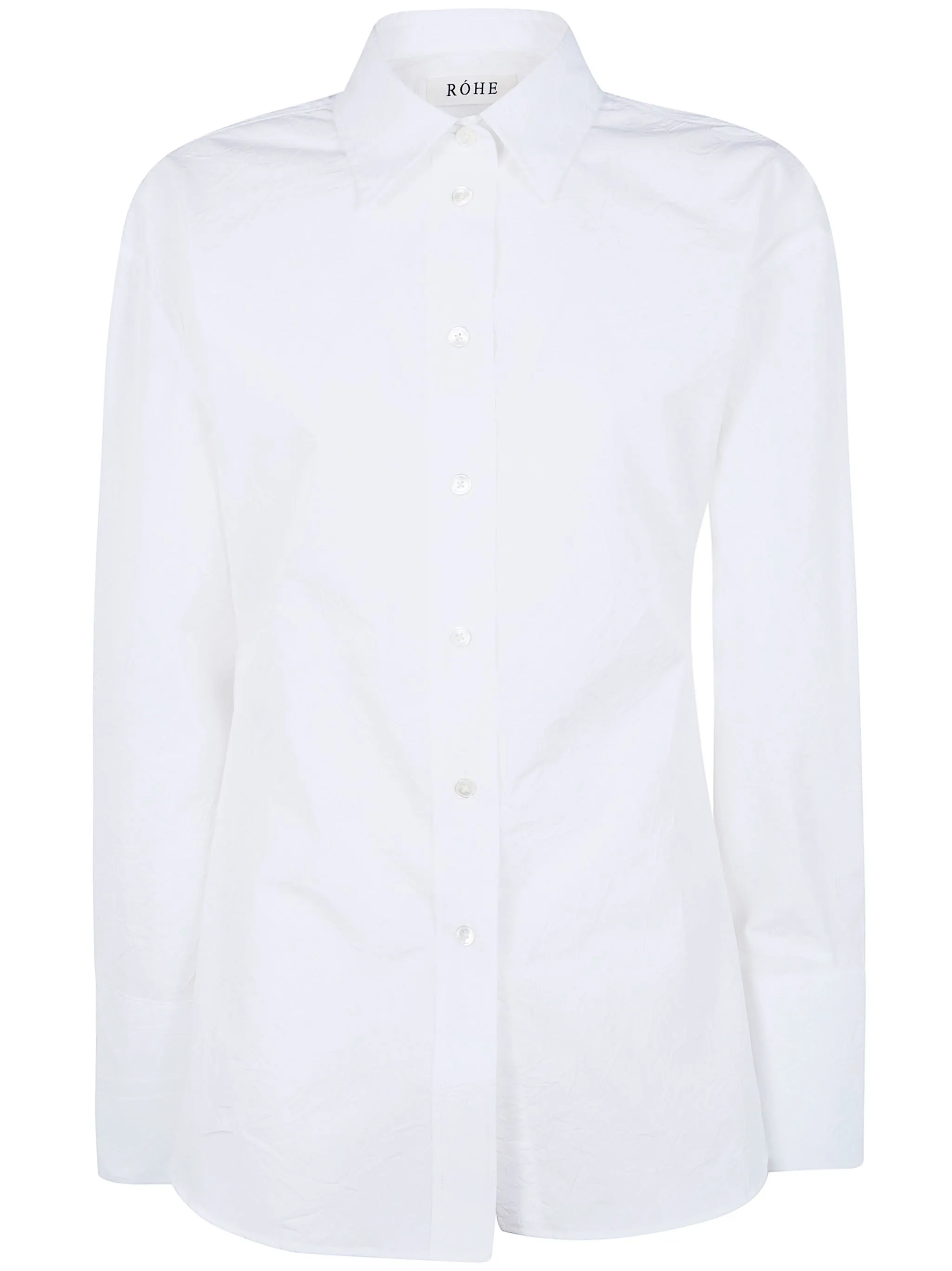 SHAPED CRUSHED POPLIN SHIRT sold by Lord & Taylor