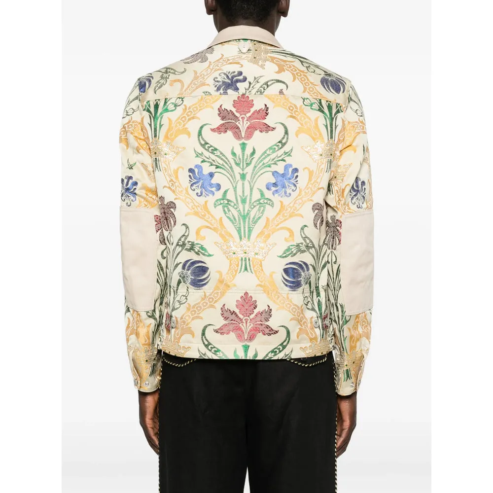 Shirt Jacket Neutral Cotton Blend sold by Lord & Taylor product image thumbnail 3
