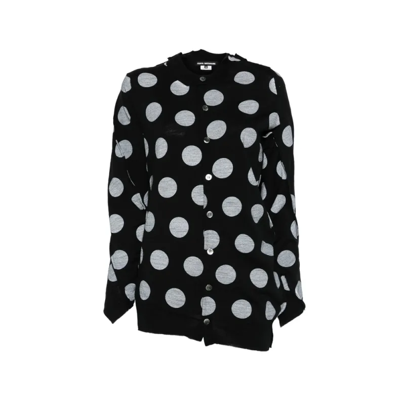 Wool Cardigan Black/Grey made by Junya Watanabe