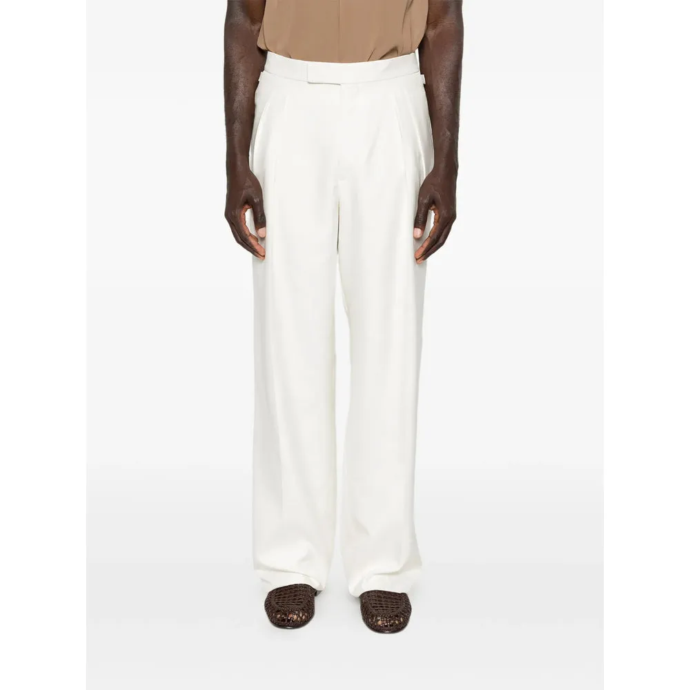 Trousers Pleated Silk Neutrals sold by Lord & Taylor product image thumbnail 5
