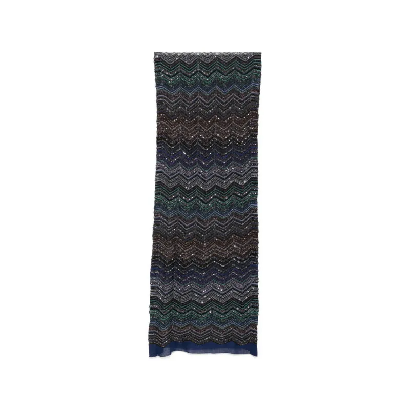 Cape Black/Blue Chevron made by Missoni