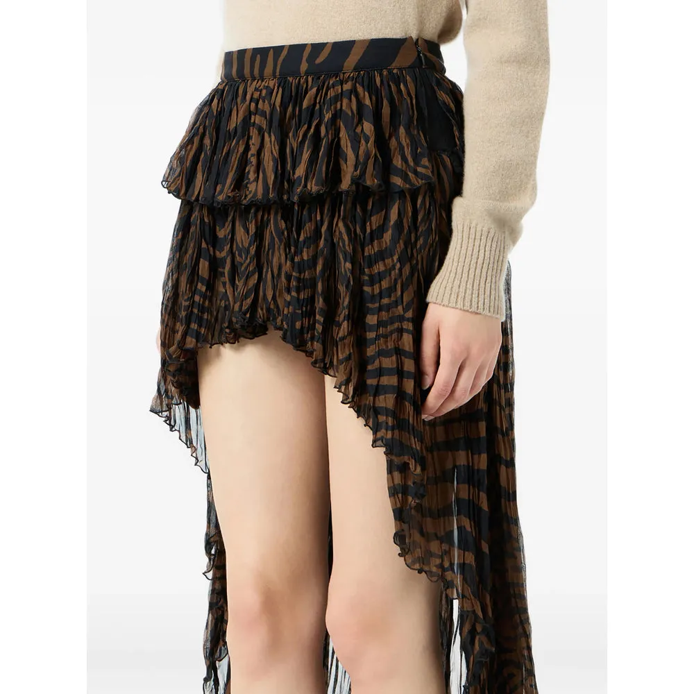 Skirt Asymmetric Brown/Black sold by Lord & Taylor product image thumbnail 5