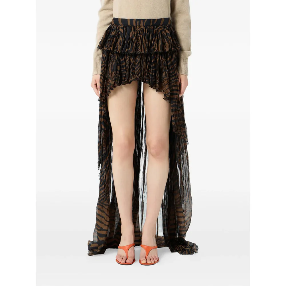 Skirt Asymmetric Brown/Black sold by Lord & Taylor product image thumbnail 4