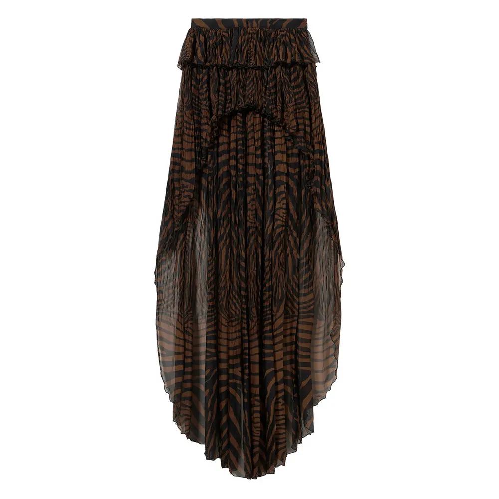 Skirt Asymmetric Brown/Black sold by Lord & Taylor