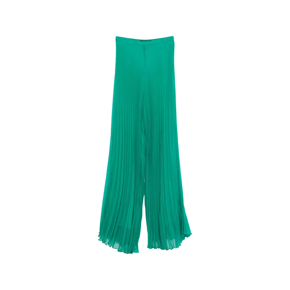 Wide Leg Trousers Pianoforte Green sold by Lord & Taylor