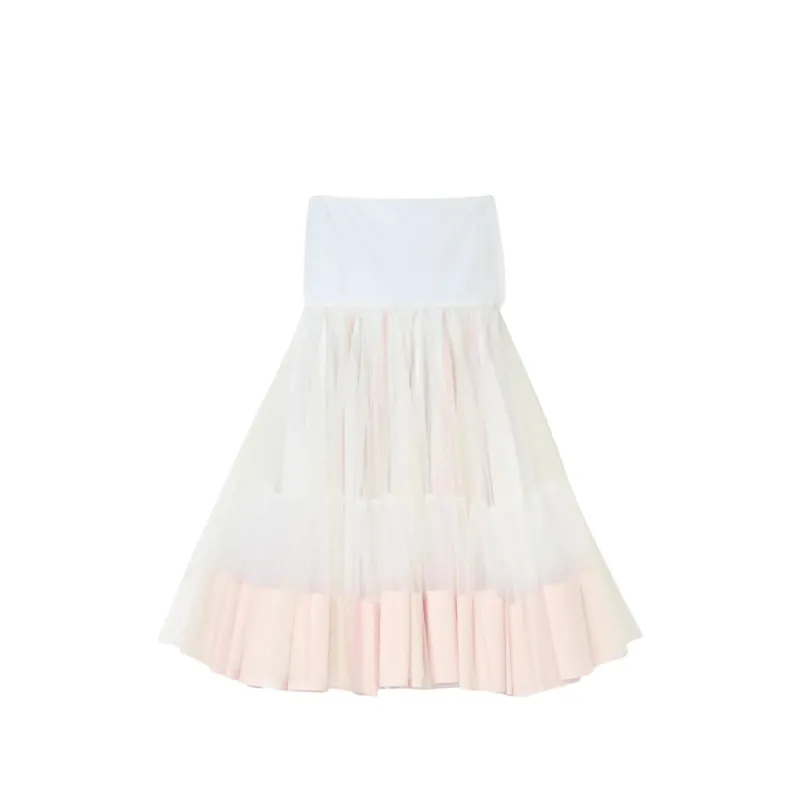 Skirt Cotton White made by Jacquemus