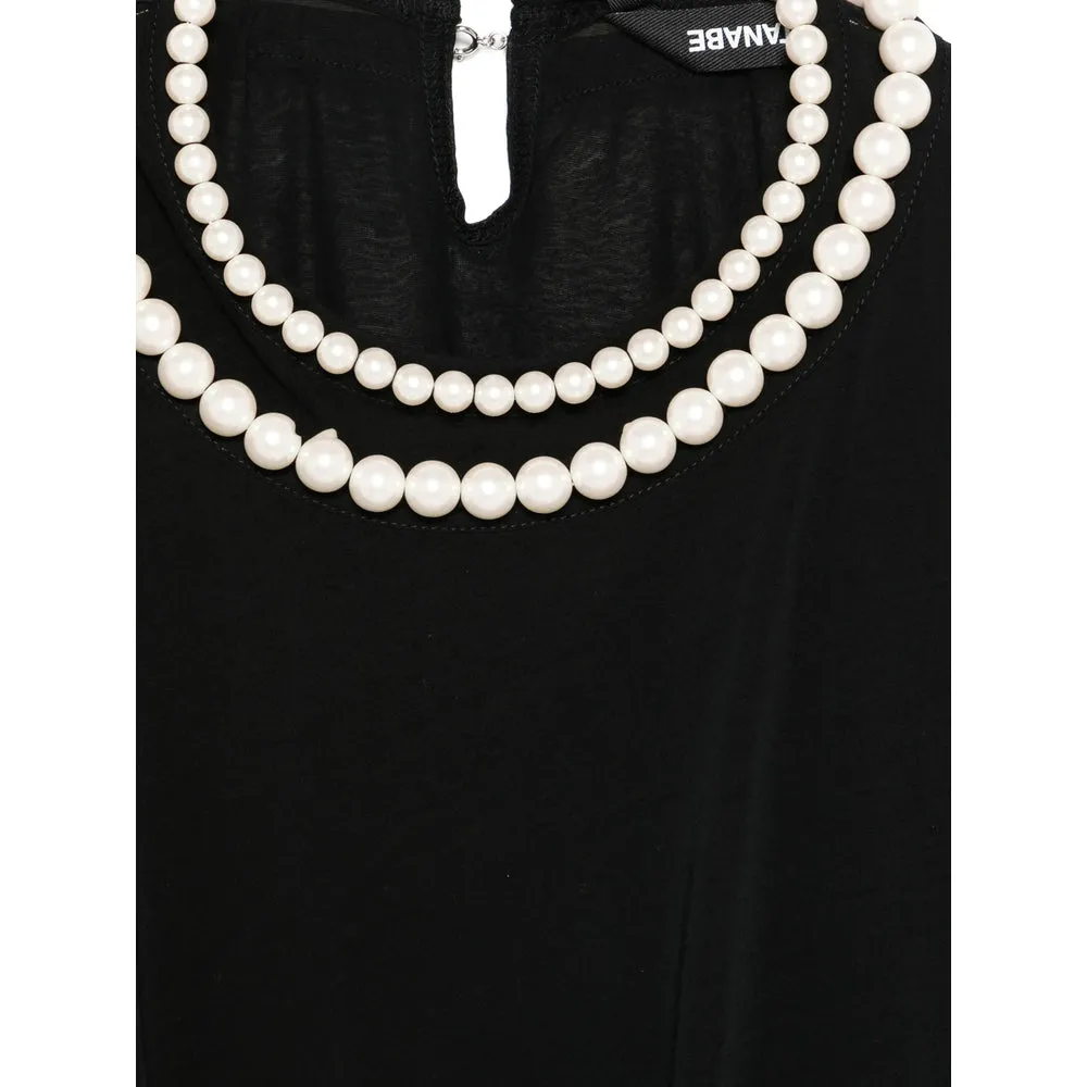 T-shirt with Pearl Embellishment, Black sold by Lord & Taylor product image thumbnail 3