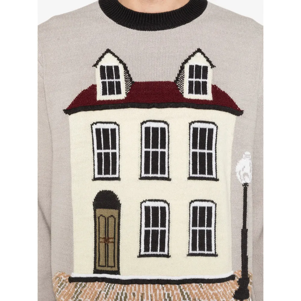 Sweater Crew-Neck Silk-Wool Grey sold by Lord & Taylor product image thumbnail 5