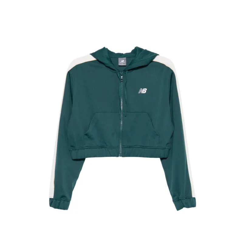 Hooded Sweatshirt Green made by New Balance