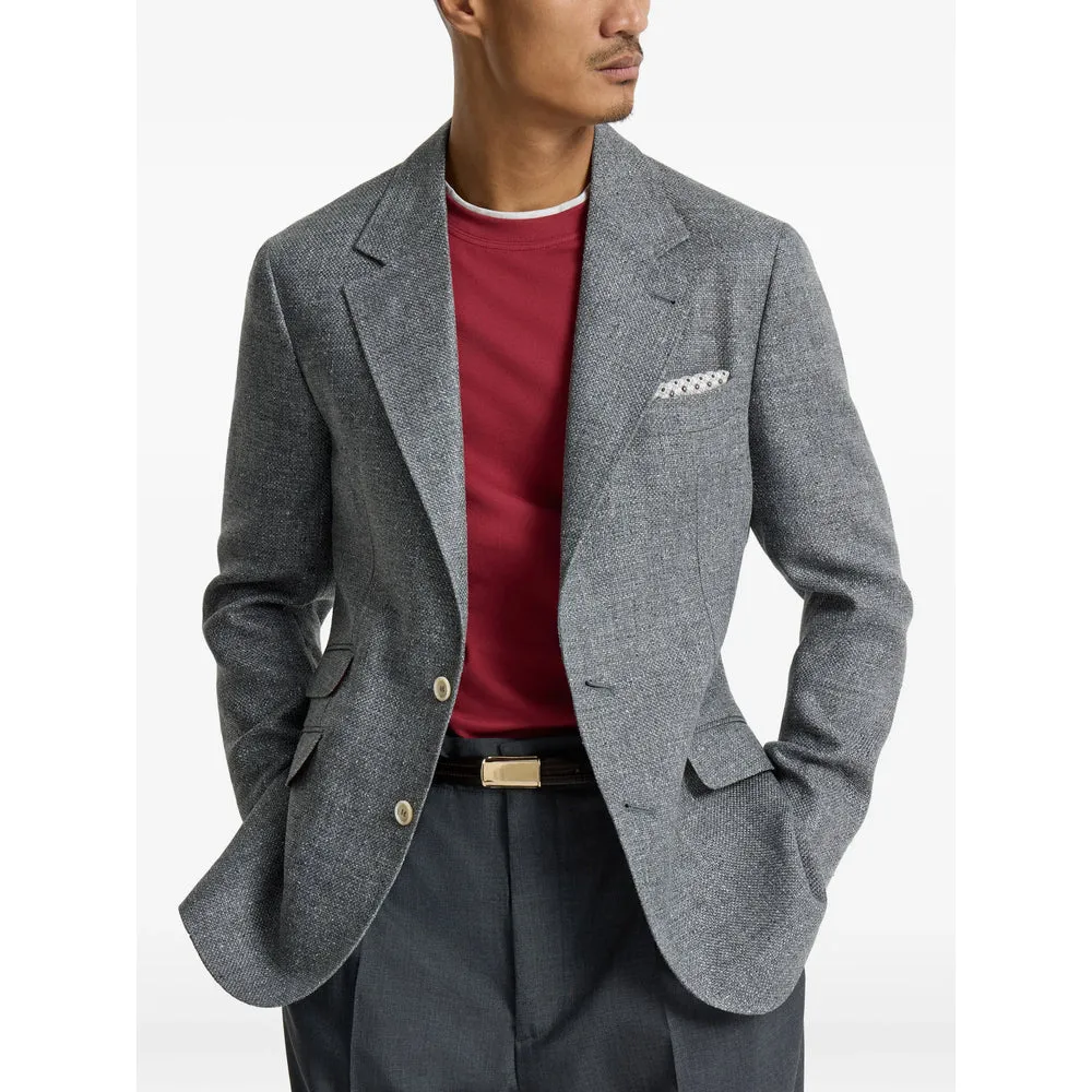 Jacket Grey Silk Blend sold by Lord & Taylor product image thumbnail 4