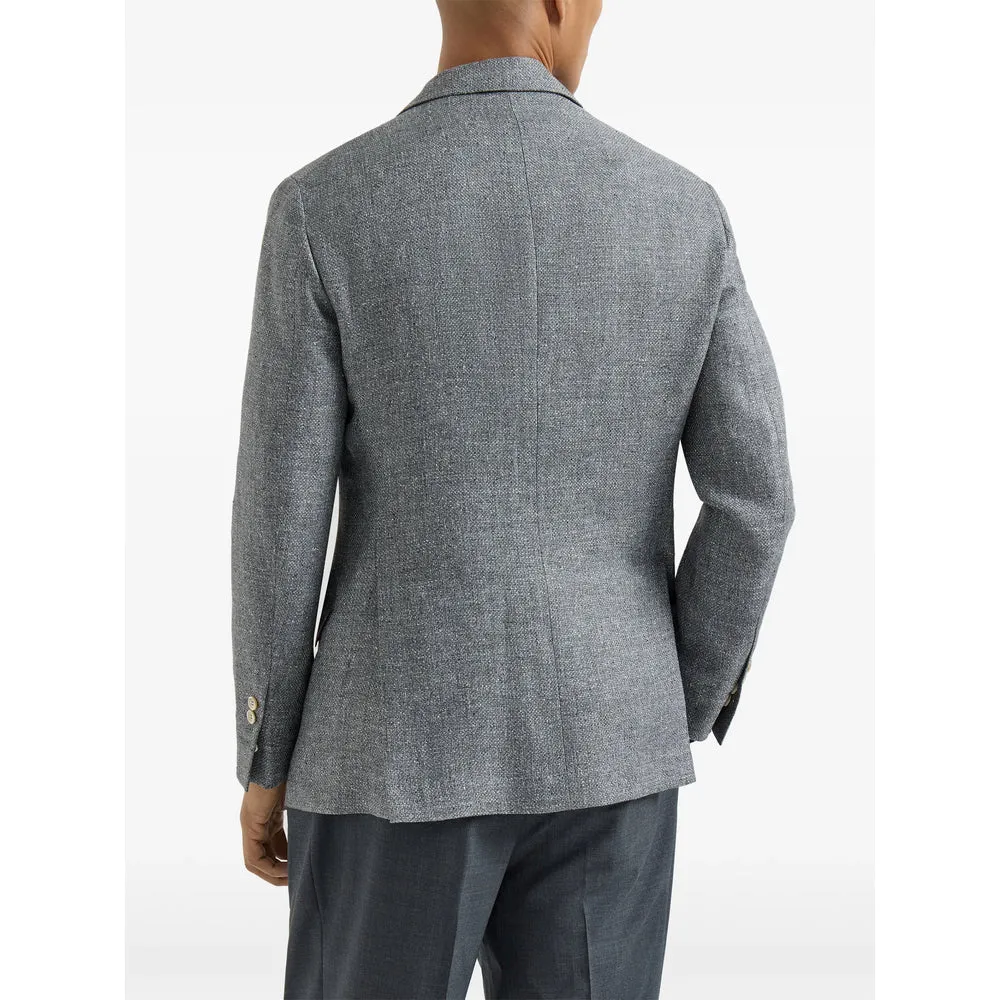 Jacket Grey Silk Blend sold by Lord & Taylor product image thumbnail 5