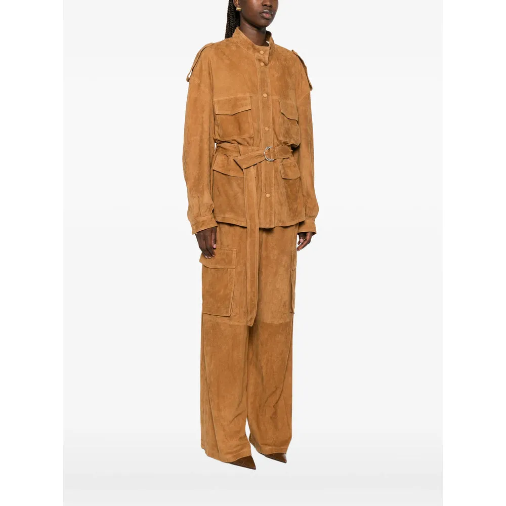 Military Jacket Cassell Brown Suede sold by Lord & Taylor product image thumbnail 5