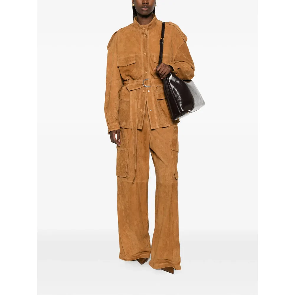 Military Jacket Cassell Brown Suede sold by Lord & Taylor product image thumbnail 3