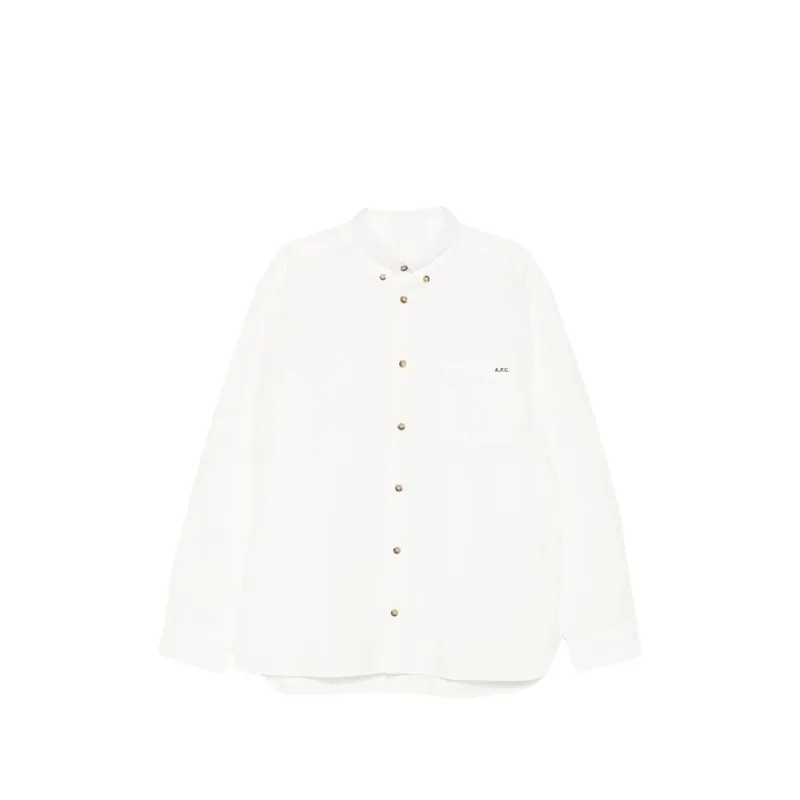 Shirt White Cotton made by A.P.C.