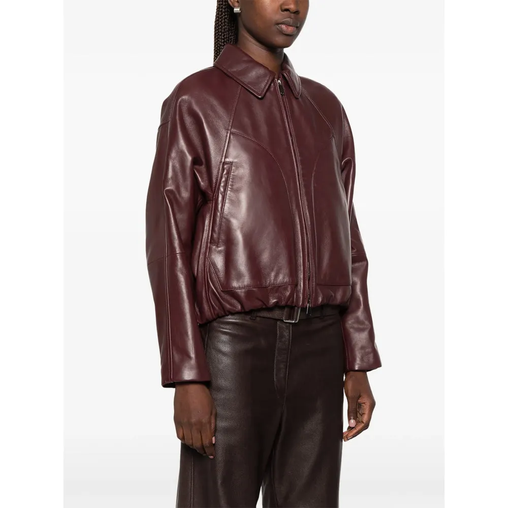 Leather Jacket Red sold by Lord & Taylor product image thumbnail 4