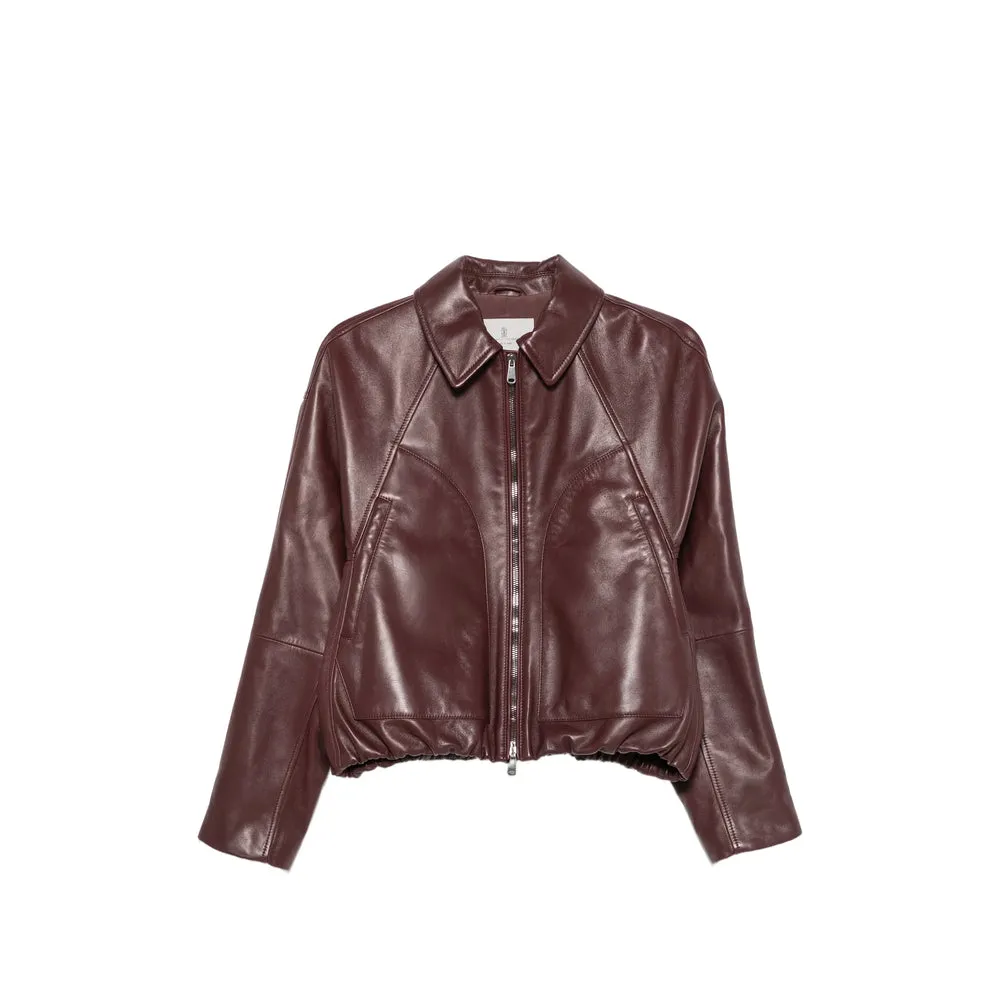 Leather Jacket Red sold by Lord & Taylor
