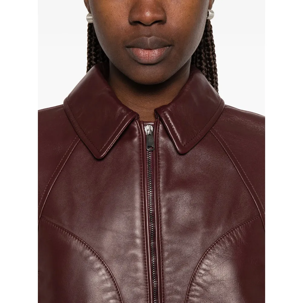 Leather Jacket Red sold by Lord & Taylor product image thumbnail 2