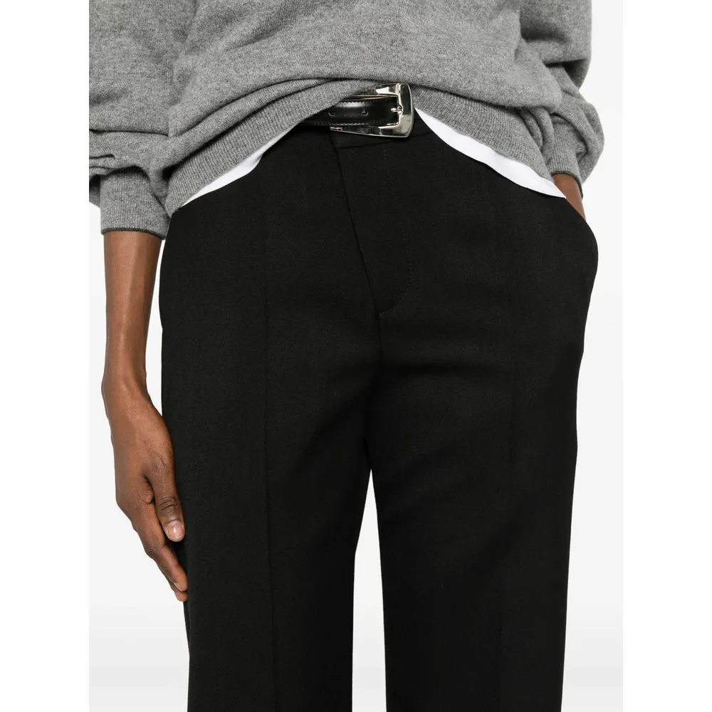 Straight Trousers Virgin Wool Black sold by Lord & Taylor product image thumbnail 5