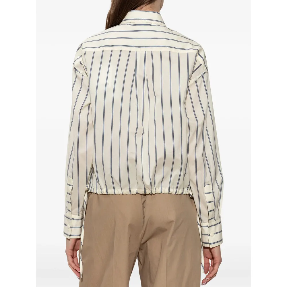 Shirt Beige Vertical Stripe sold by Lord & Taylor product image thumbnail 5