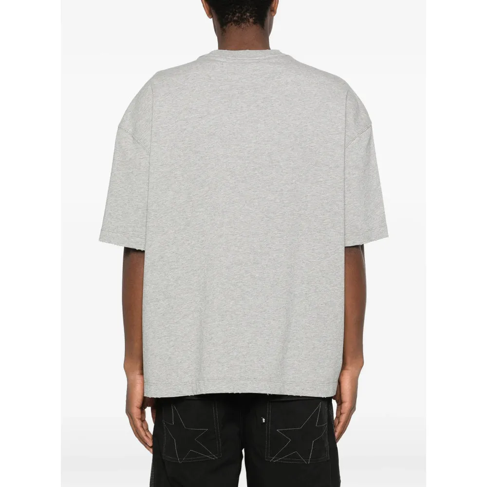 T-shirt WE GO FAR Grey Cotton sold by Lord & Taylor product image thumbnail 5