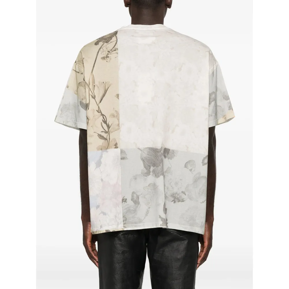 Crew Neck Cotton T-shirt Neutrals sold by Lord & Taylor product image thumbnail 5
