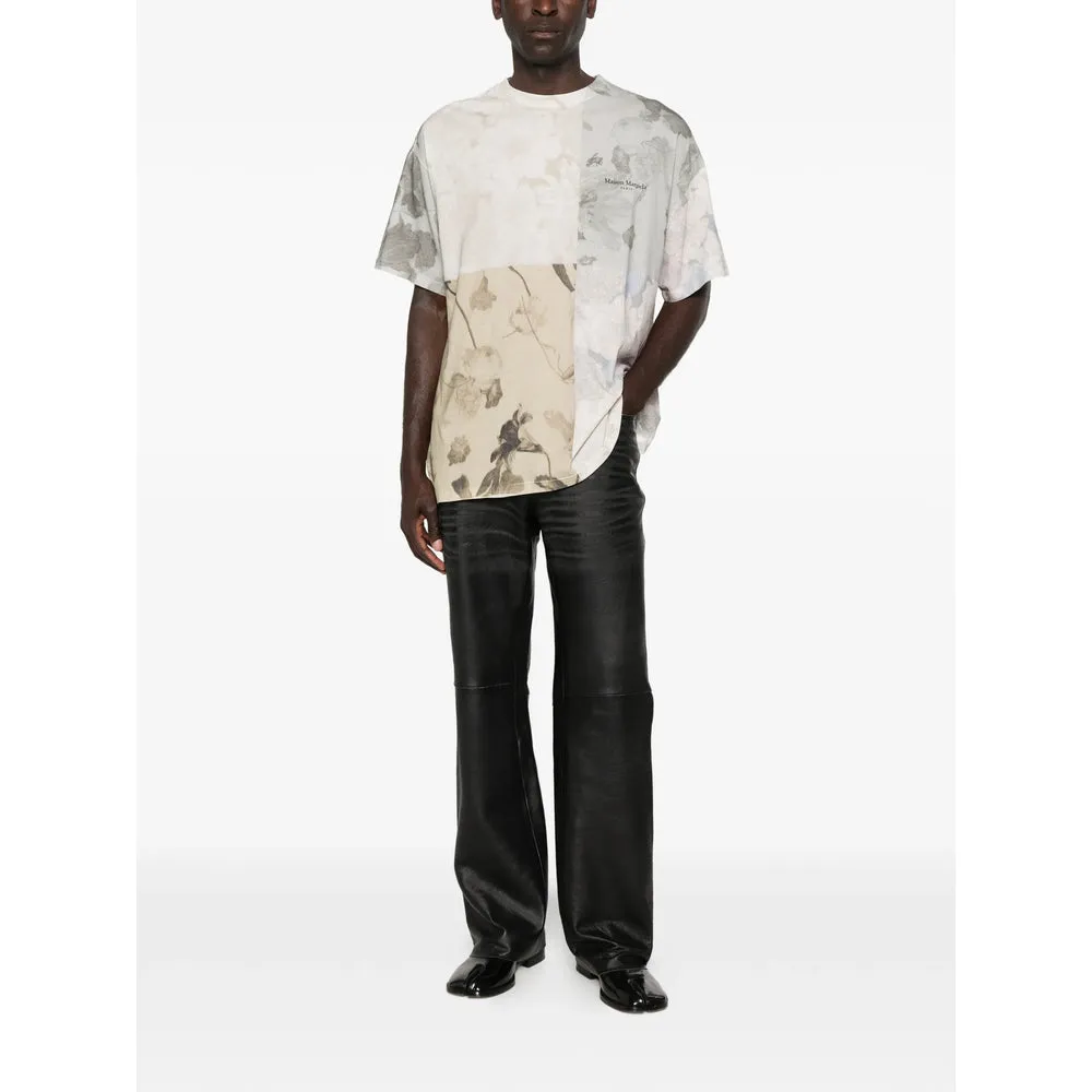 Crew Neck Cotton T-shirt Neutrals sold by Lord & Taylor product image thumbnail 3