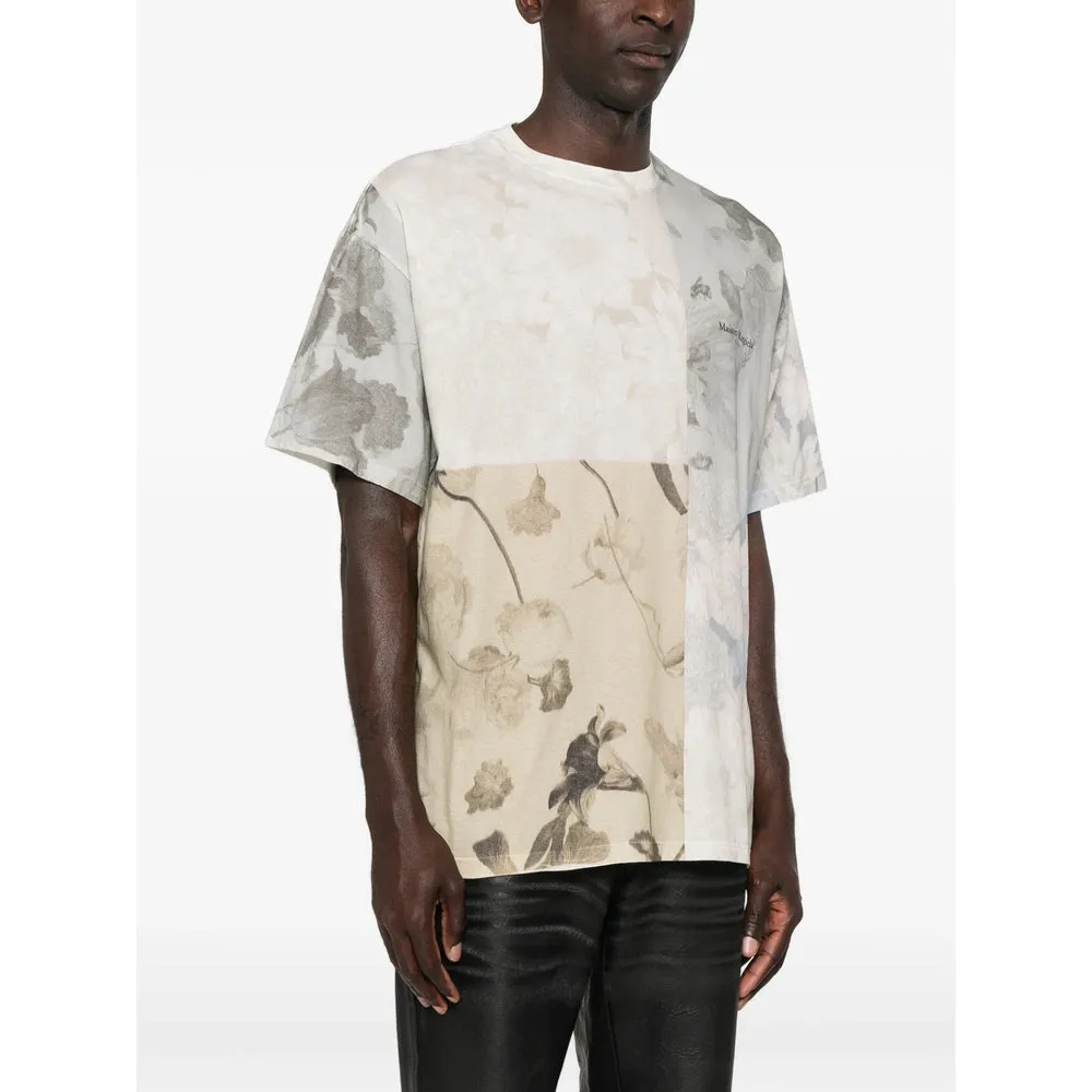 Crew Neck Cotton T-shirt Neutrals sold by Lord & Taylor product image thumbnail 4