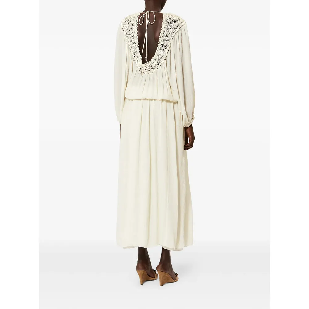 Silk Lace Dress Neutrals sold by Lord & Taylor product image thumbnail 3