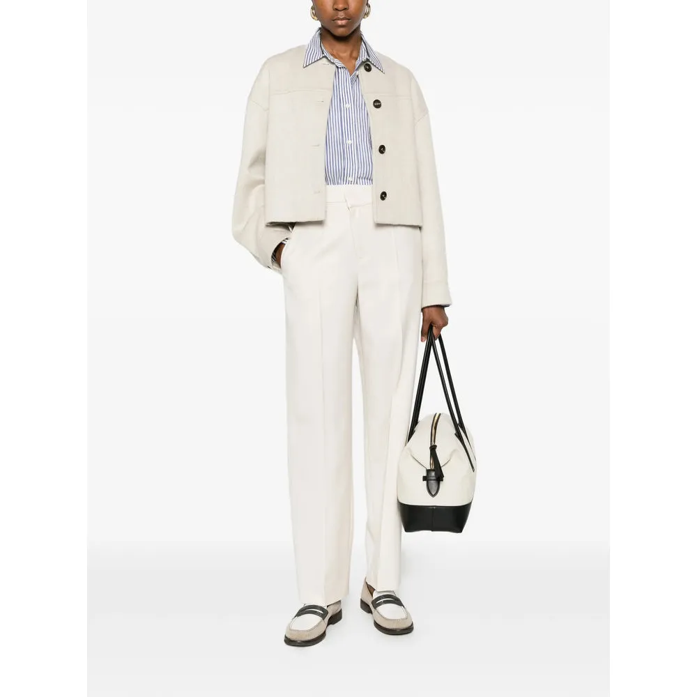 Trousers Straight-Leg Virgin Wool sold by Lord & Taylor product image thumbnail 3