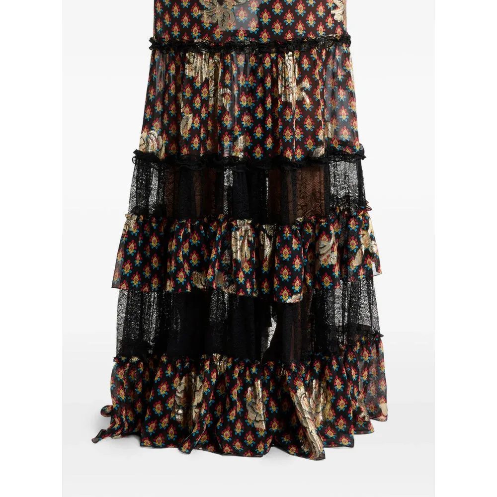 Silk Skirt in Black sold by Lord & Taylor product image thumbnail 5